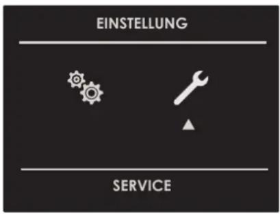 EINSTELLUNG SERVICE