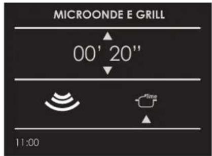 MICROONDE E GRILL 00' 20" 11:00