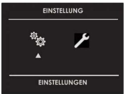 EINSTELLUNG EINSTELLUNGEN