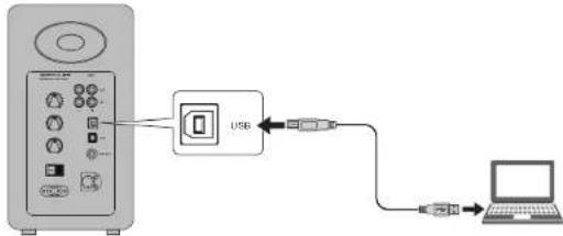 EDIFIER Airpulse A80 - Connexion d'un PC aux enceintes - 1