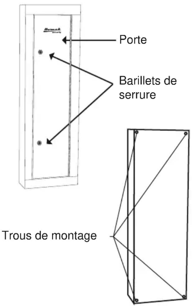 Homak Security HS30103660 - Installation du cabinet - 1