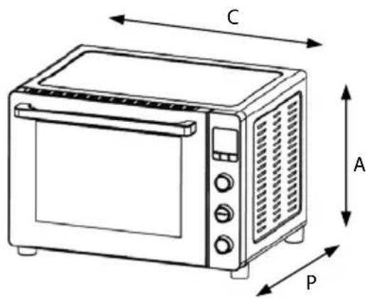 ELECTROLUX ESO46DIGIT - CARACTERÍSTICASTÉCNICAS - 1