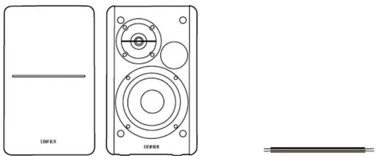 EDIFIER R1280Ts - Verpackungsinhalt - 1