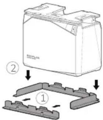 ECOFLOW 2kWh LFP Battery - 电池堆叠固定套件 - 2