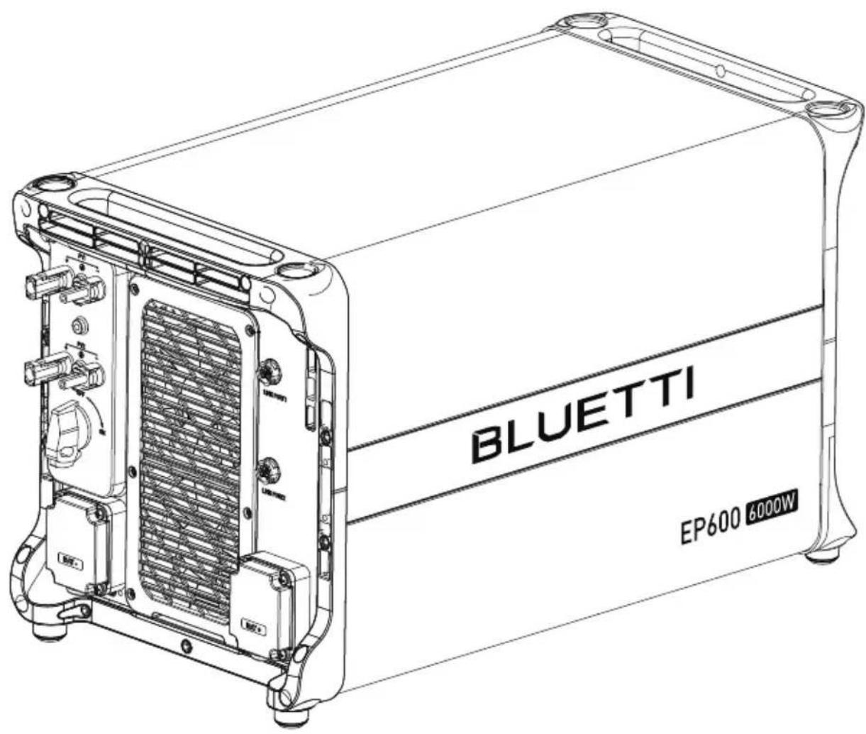 BLUETTI EP600 - Système de stockage d'énergie EP600 - 1