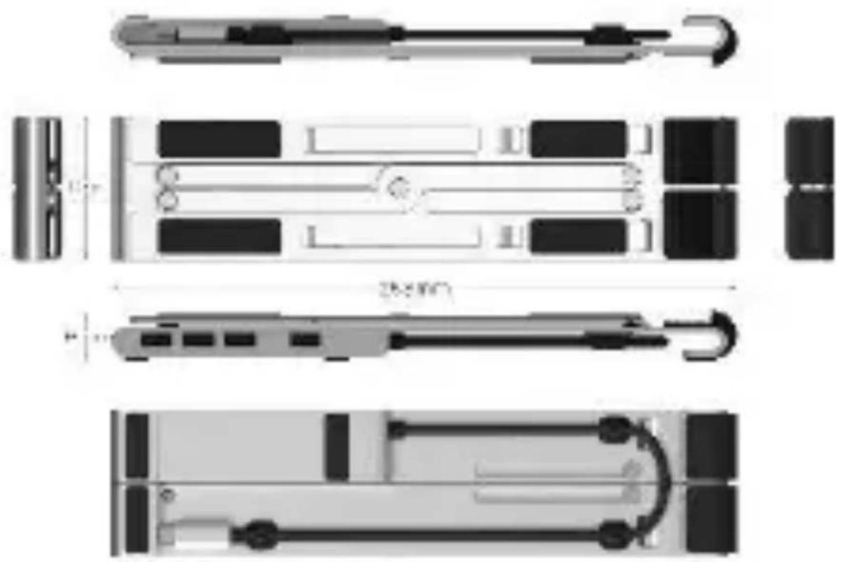 Digitus DA-90424 - Maße: - 1