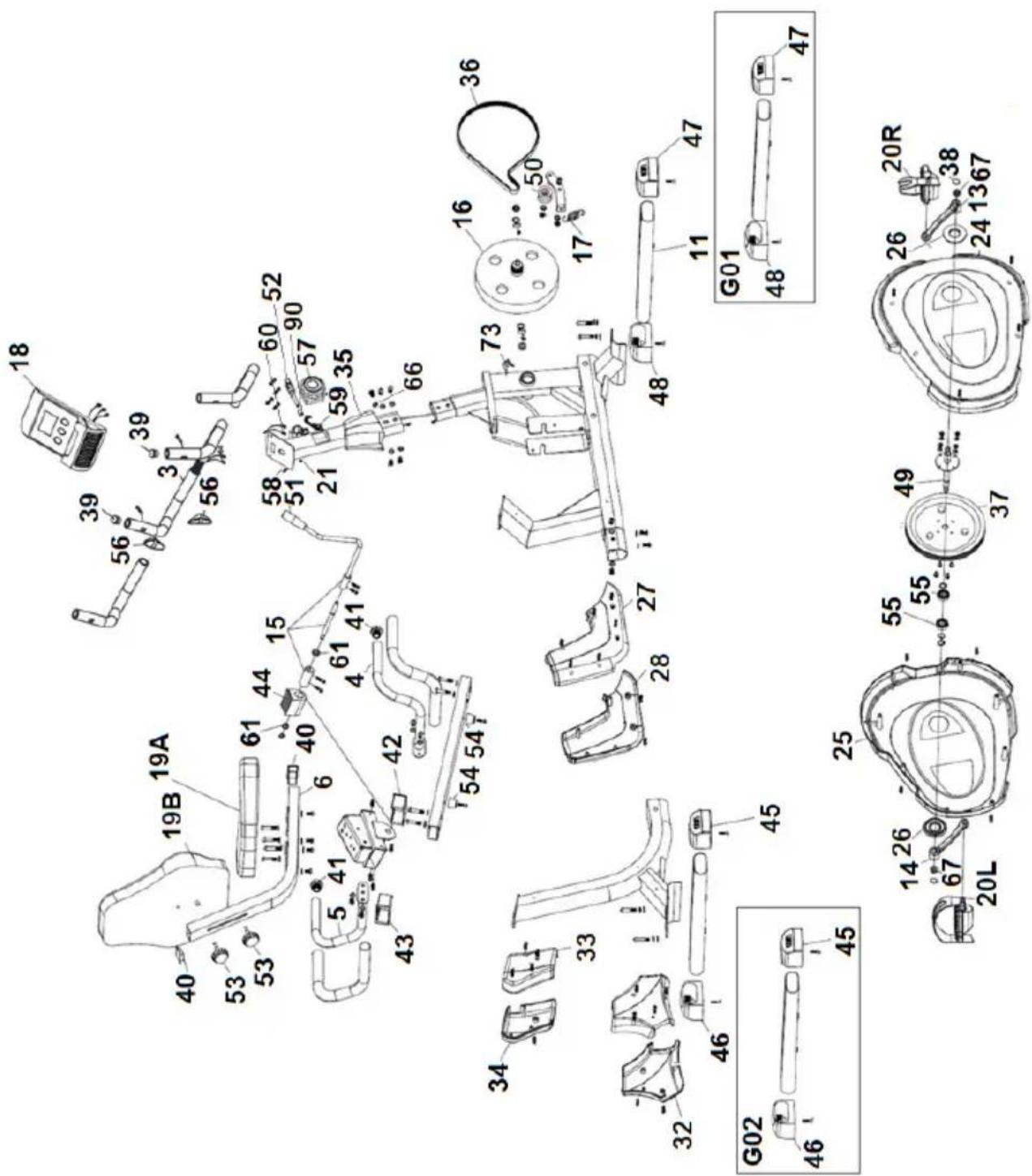 BH FITNESS Artic Comfort H853 - AANSLUITING OP HET ELEKTRICITEITSNET - H854B.- - 1