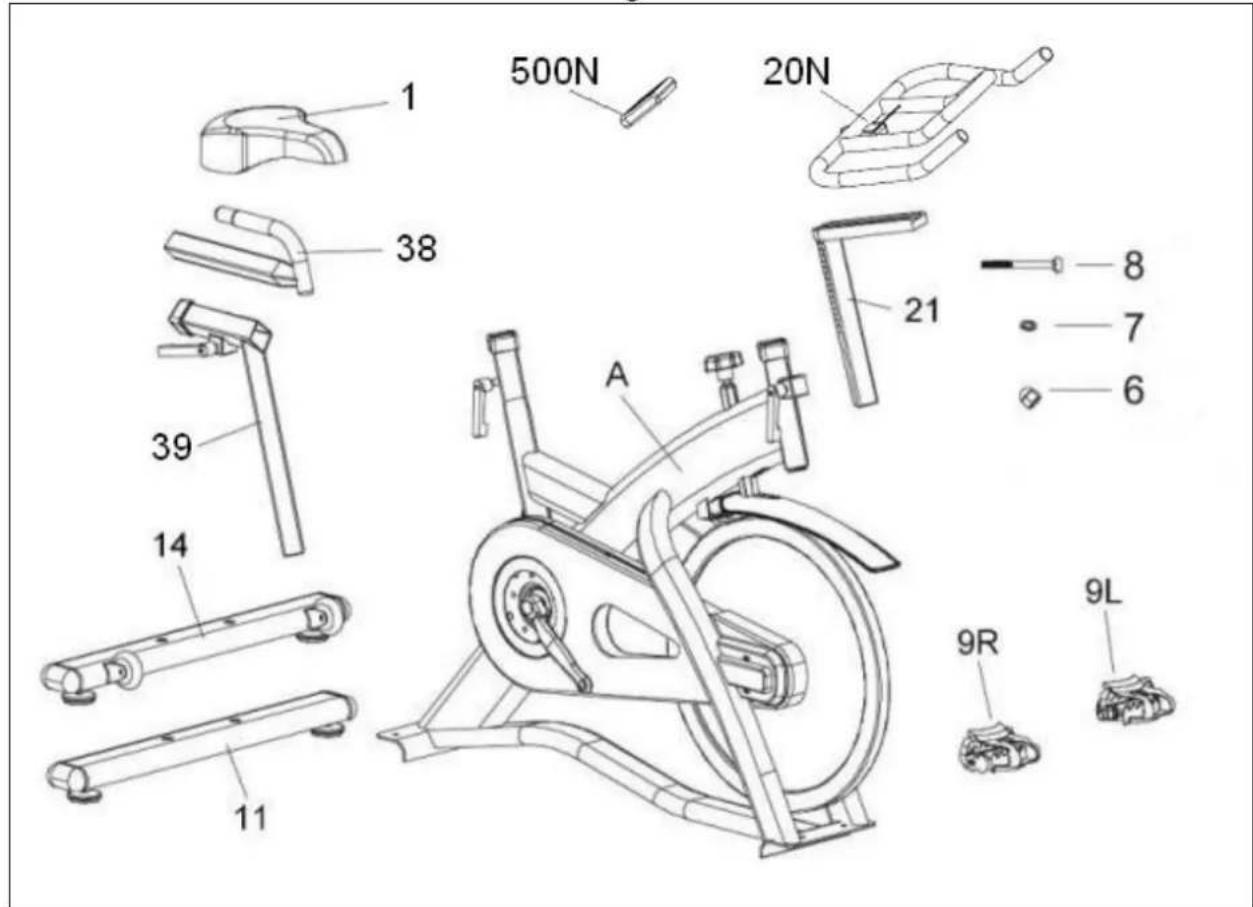 BH FITNESS Rex Electronic H921E - 1