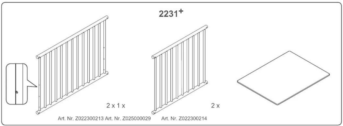 Geuther Belami Plus 2233+ - 4