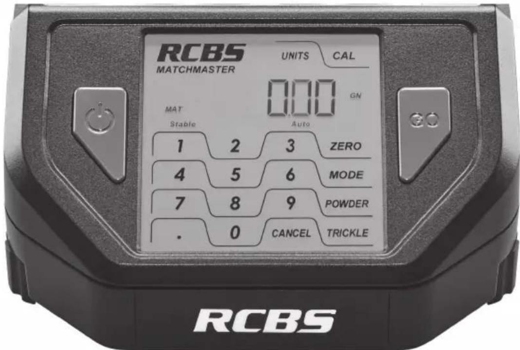 RCBS Matchmaster Powder Dispenser - SCALE DISPLAY INDICATORS - 2