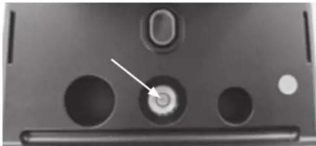 RCBS Matchmaster Powder Dispenser - DISATTIVARE IL MECCANISMO DI PROTEZIONE PER IL TRASPORTO - 3