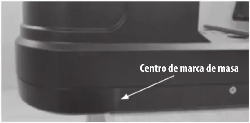 Centro de marca de masa