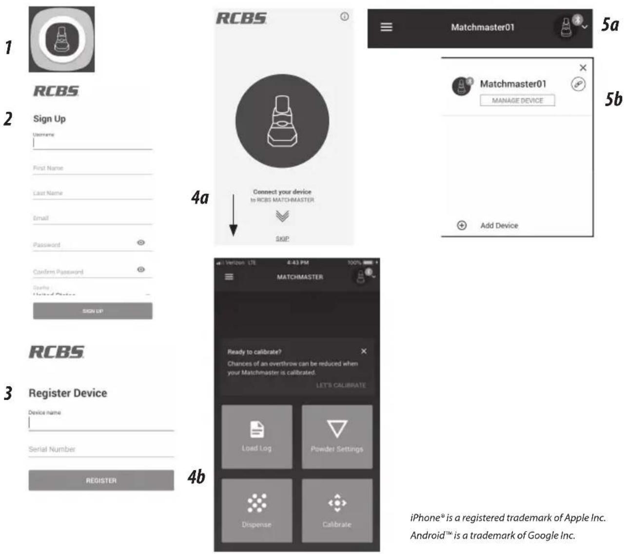 RCBS Matchmaster Powder Dispenser - BLUETOOTH DOWNLOAD/CONNECT TO RCBS APP (optional) - 1
