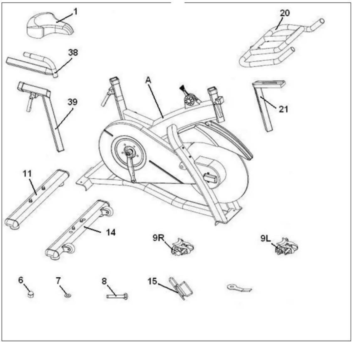 BH FITNESS Duke Mag H923 - 1