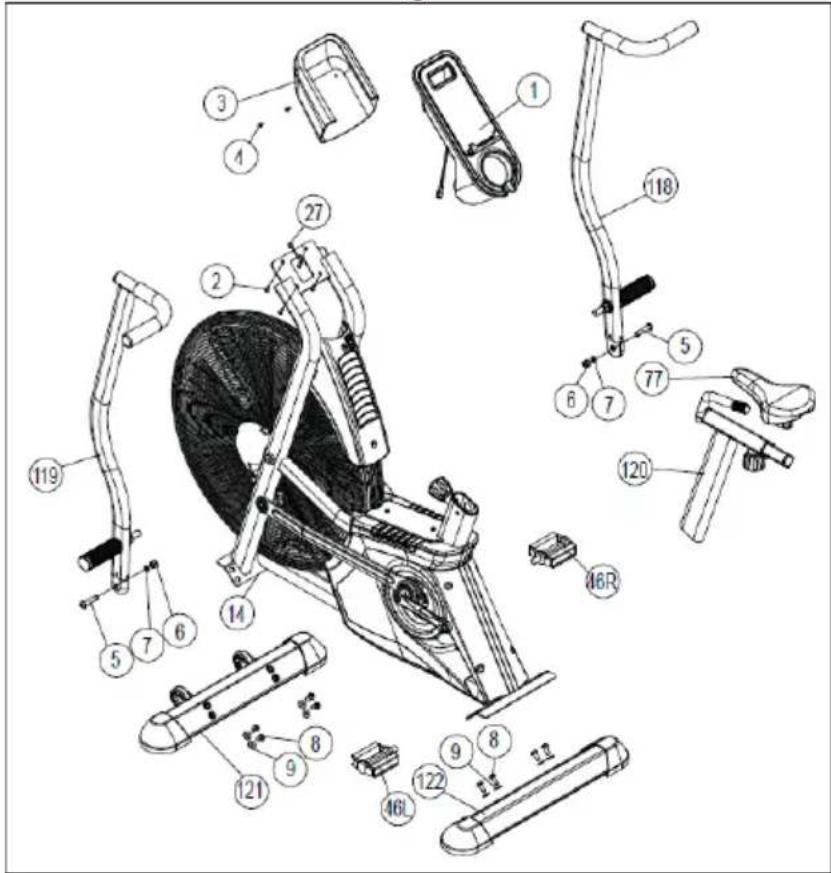 BH FITNESS Cross1100 H8750 - 1