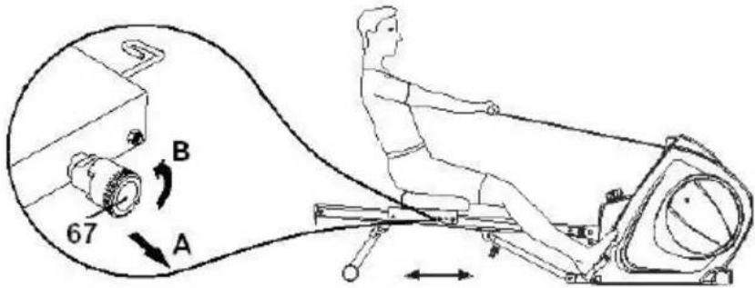 BH FITNESS Vario Program R350 - MOVIMIENTO LIBRE DEL ASIENTO: - 1