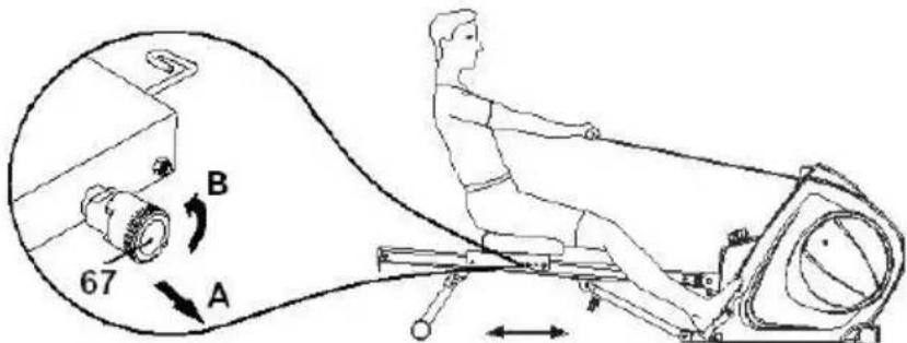 BH FITNESS Vario Program R350 - MOUVEMENT LIBRE DE LA SELLE: - 1