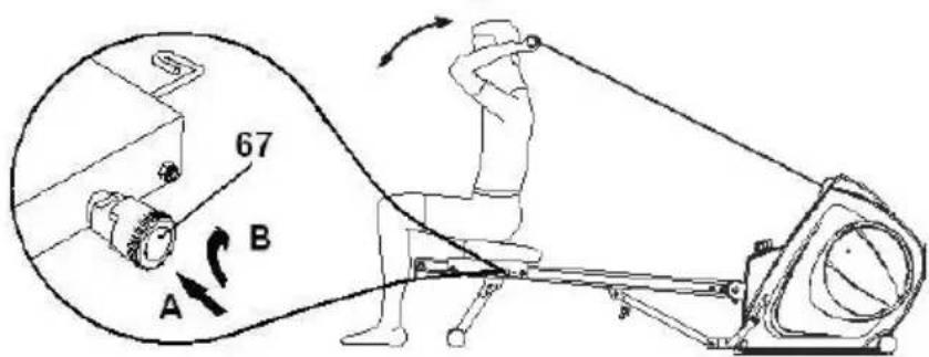 BH FITNESS Vario Program R350 - VERGRENDELD ZADEL: - 1