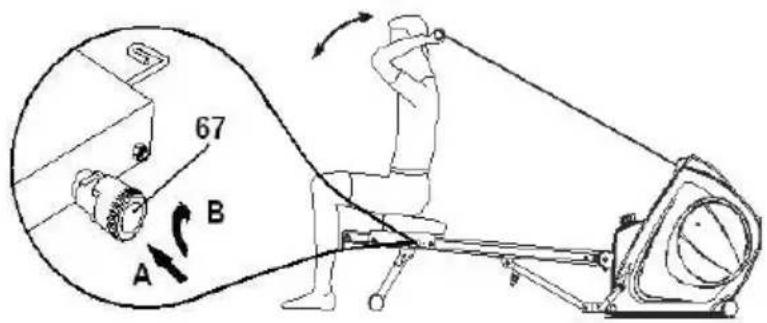 BH FITNESS Vario Program R350 - FESTSTELLEN DES SITZES: - 1