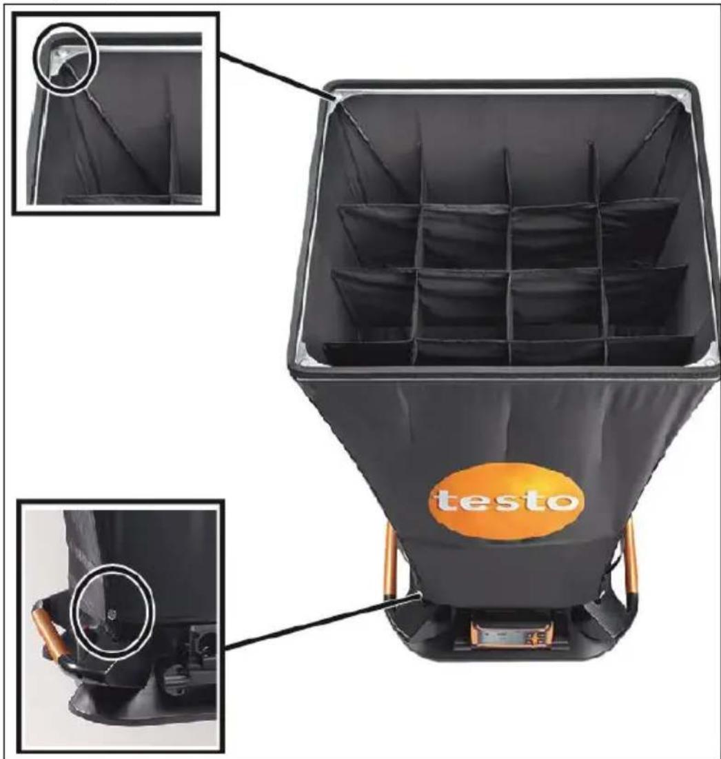 Testo 420 - Structure – Mesure du débit volumétrique - 1
