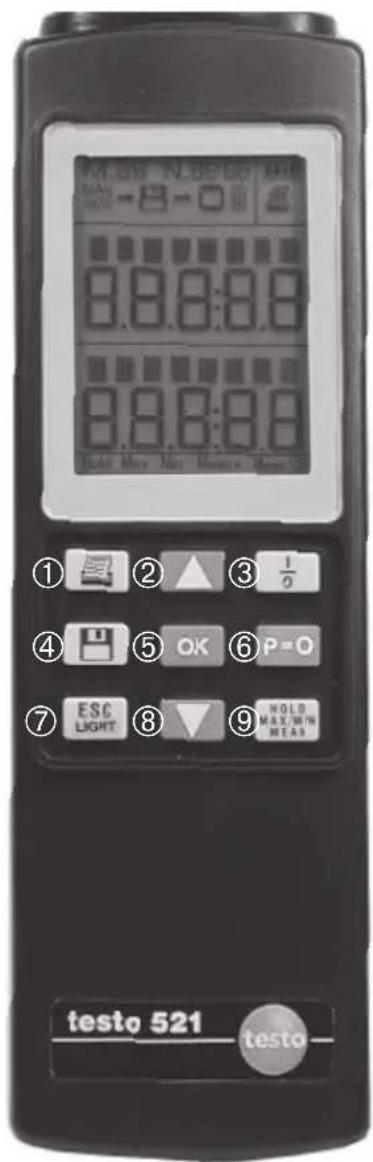 Testo 521-3 - Description - 1