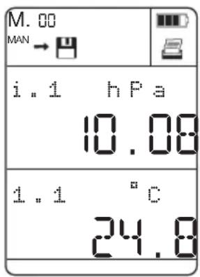 Testo 521-3 - Mesures - 1
