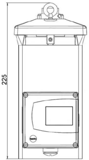 Testo 6631 - Schémas techniques / Raccordements - 1