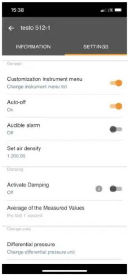 Testo 512-1 - Configuration des appareils de mesure - 1