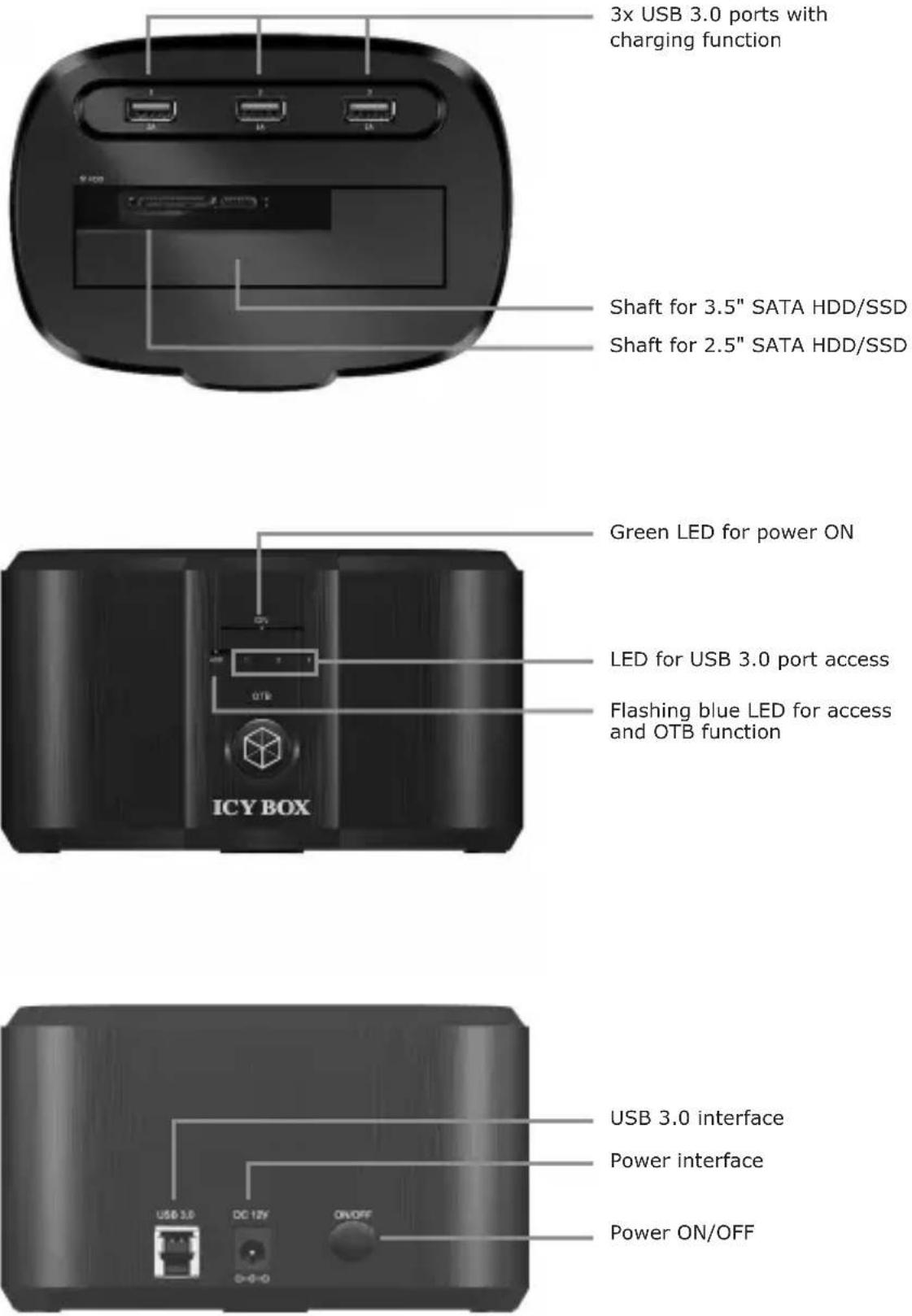 Raidsonic IB-125CH - Handbuch IB-125CH - 3