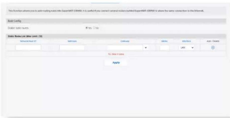 ASUS ExpertWiFi EBM68 - Routage - 1