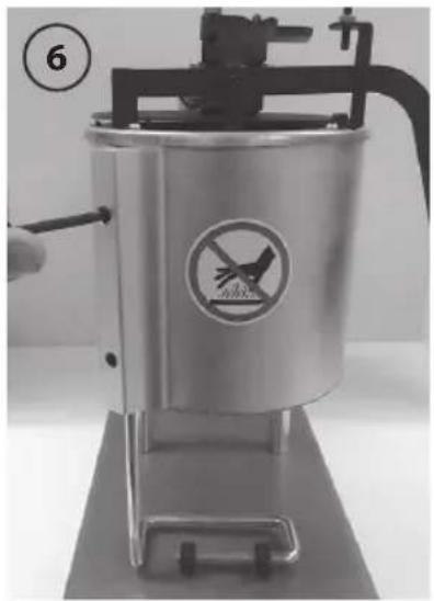 RCBS Pro Melt 2 - Regolazione alloggio stampo per proiettili - 6