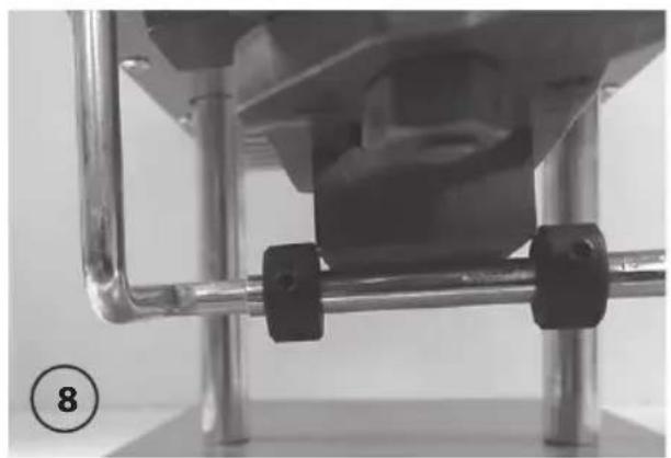 RCBS Pro Melt 2 - Ajuste del soporte del molde de bala - 8