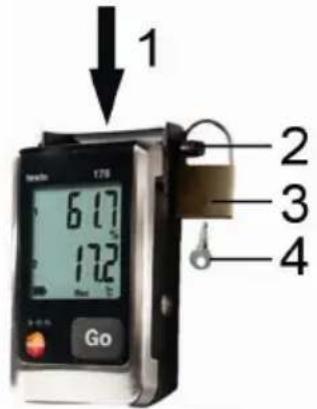 Testo 176 H1 - Datenlogger sichern - 1
