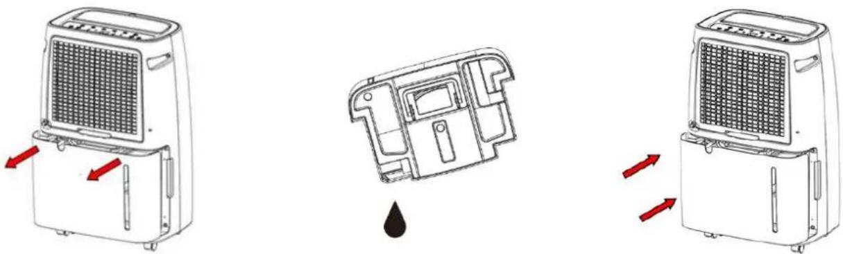 Emerio DH-122844.2 - Het waterreservoir leegmaken - 1