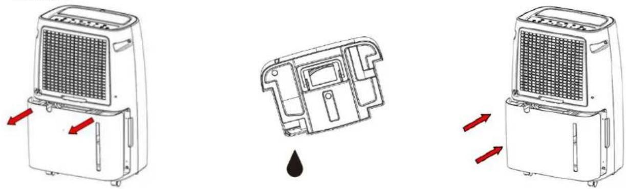 Emerio DH-122844.2 - Empty the water tank - 1