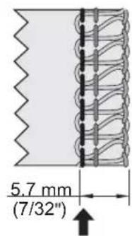 5.7 mm (7/32")