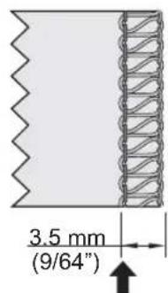 3.5 mm (9/64")