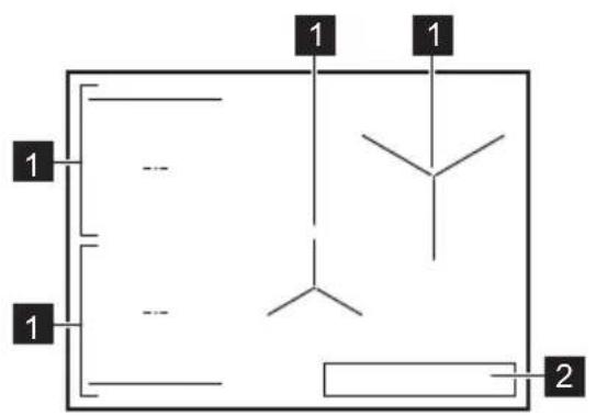 AEG NII84B10AB - Disposition de las zonas de coccción - 1