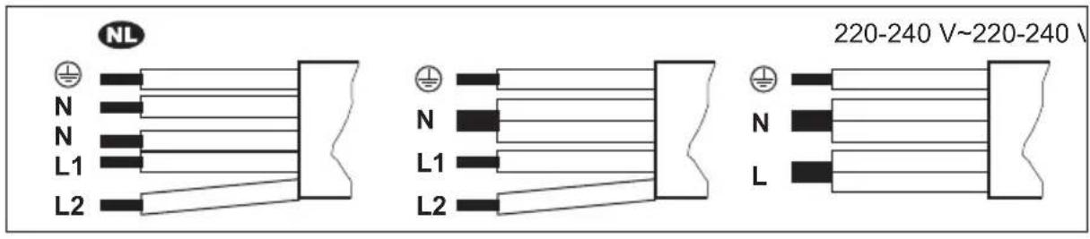 AEG NII84B10AB - Kahefaasiline ühendus - 1