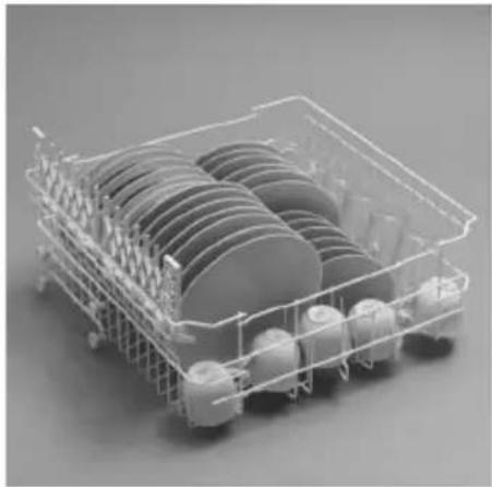 ROSIERES RDIN2D350PB-AL - Utilisation du panier supérieur - 3
