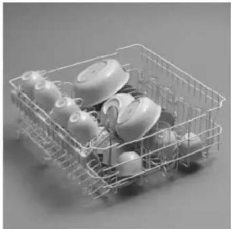 ROSIERES RDIN2D350PB-AL - Utilisation du panier supérieur - 4