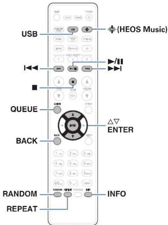 DENON CEOL N-12 - Lecture d'une clé USB - 1