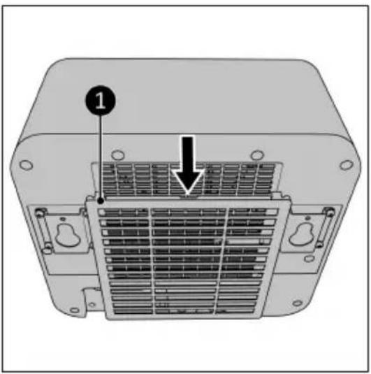 Eurom AC3501 Wifi - Nettoyage du filtre - 1