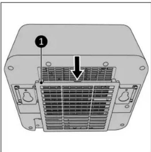 Eurom AC3501 Wifi - Filter reinigen - 1