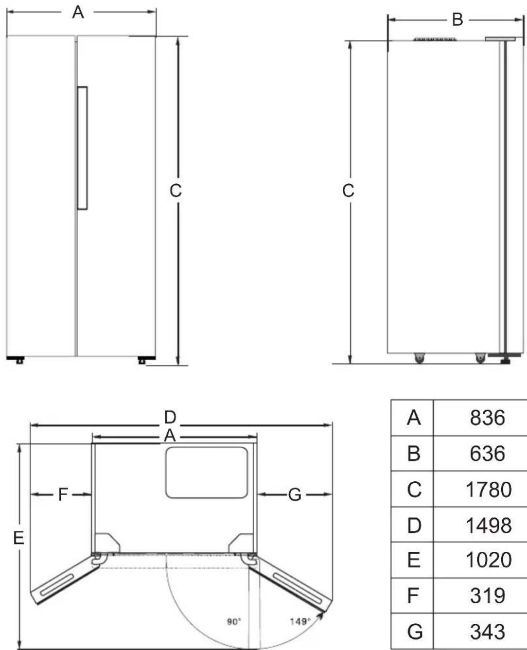 SCHNEIDER SCSBS445NF2X - DIMENSIONS - 1
