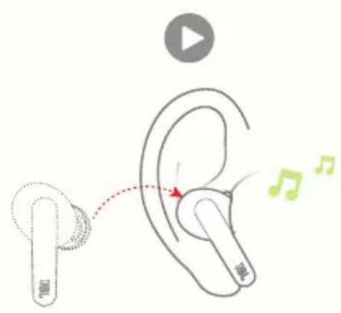 JBL Pro+ TWS - AUTO PLAY/PAUSE - 2