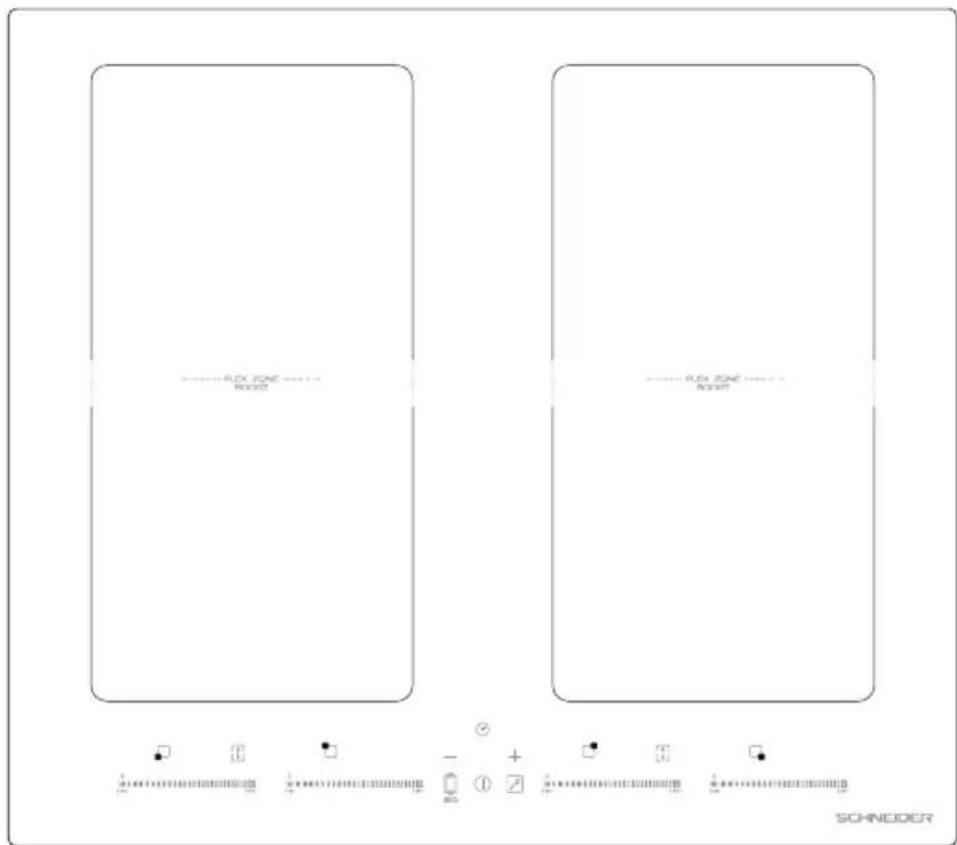 SCHNEIDER SCTI6474MF2 - Table de cuisson induction Induktionskochfeld Inductie kookplaat Cocina de inducción - 1