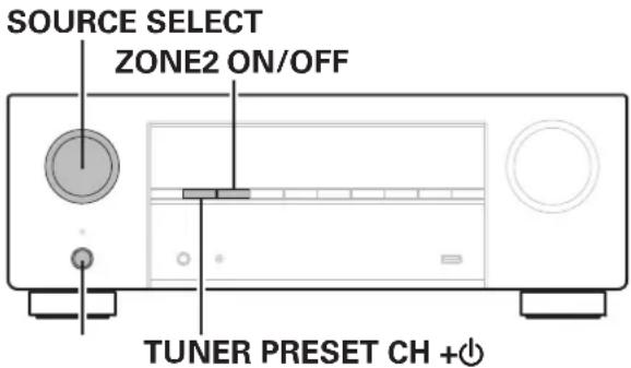 DENON AVR-X1800H - Réinitialisation des réglages du réseau - 1