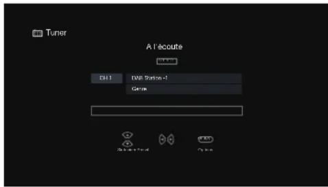 DENON AVR-X1800H - Écoute d'émissions DAB - 1