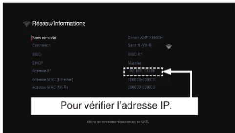 DENON AVR-X1800H - Contrôle de l'appareil à partir d'un contrôle Web - 5